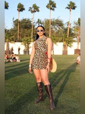 J.Crew Leopard Print Sleeveless Shift Dress Size 4